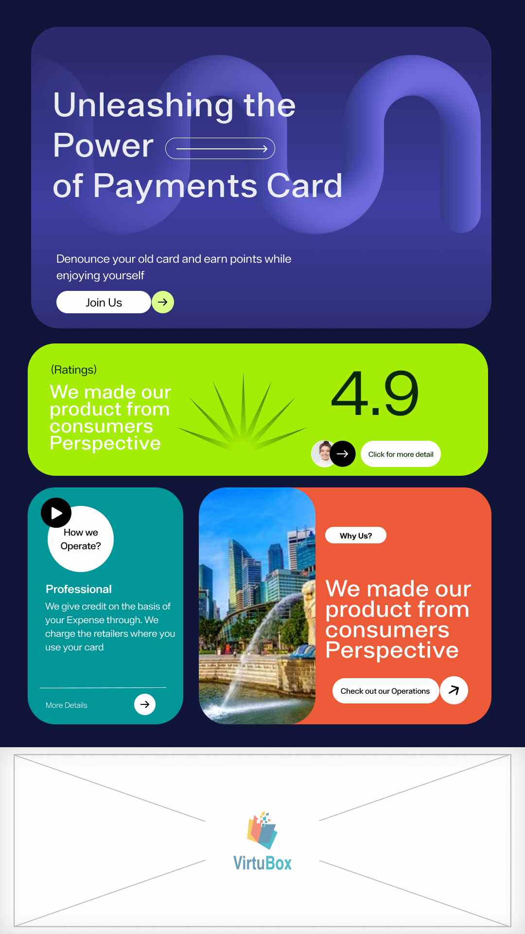 Kiosk Home Vertical Template